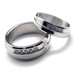 Dame Titanium Diamantringe