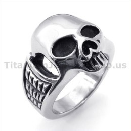 Titanium Kranie Ring