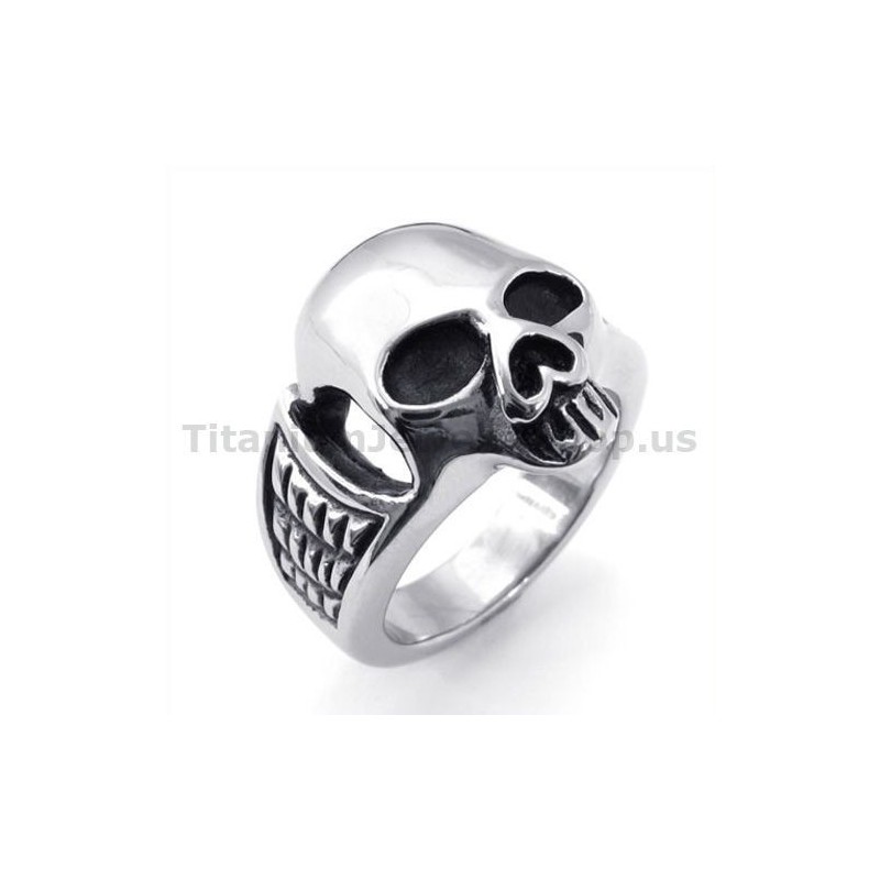 Titanium Kranie Ring