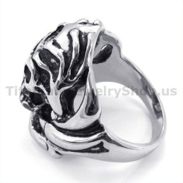 Titanium Kranie Ring
