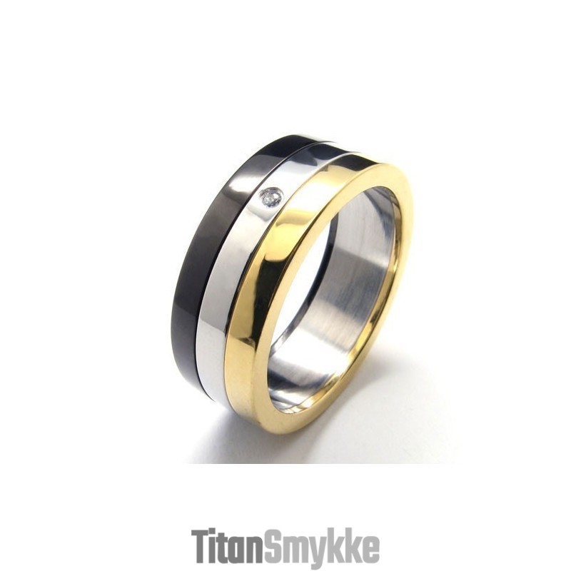 Titanium Guldringe