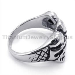 Tre-Kranier Titaniumring
