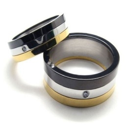 Titanium Guldringe