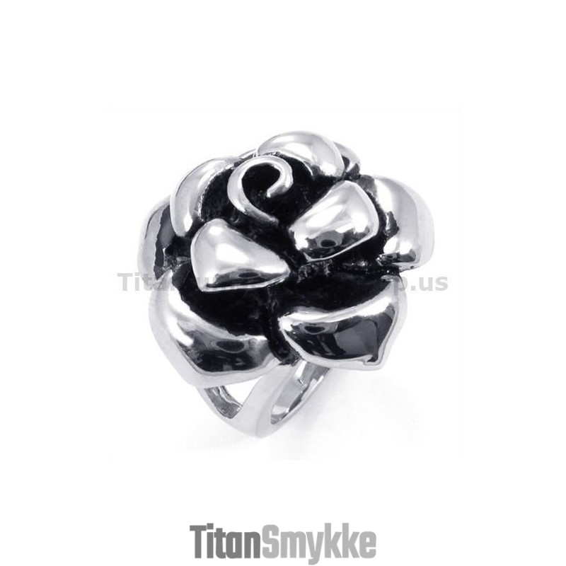 Blomsterring I Titanium Blomsterring I Titanium