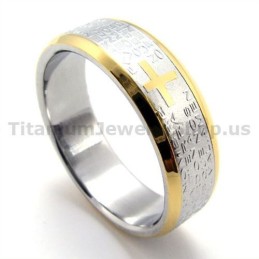 Kryds Titanium Ring