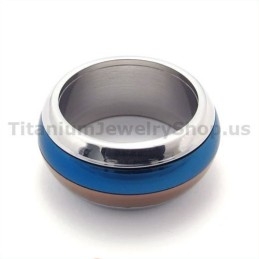 Tre Farver Titaniumring