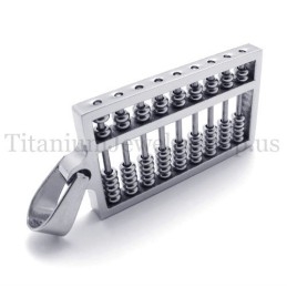 Sølv Abacus Titanium Vedhæng