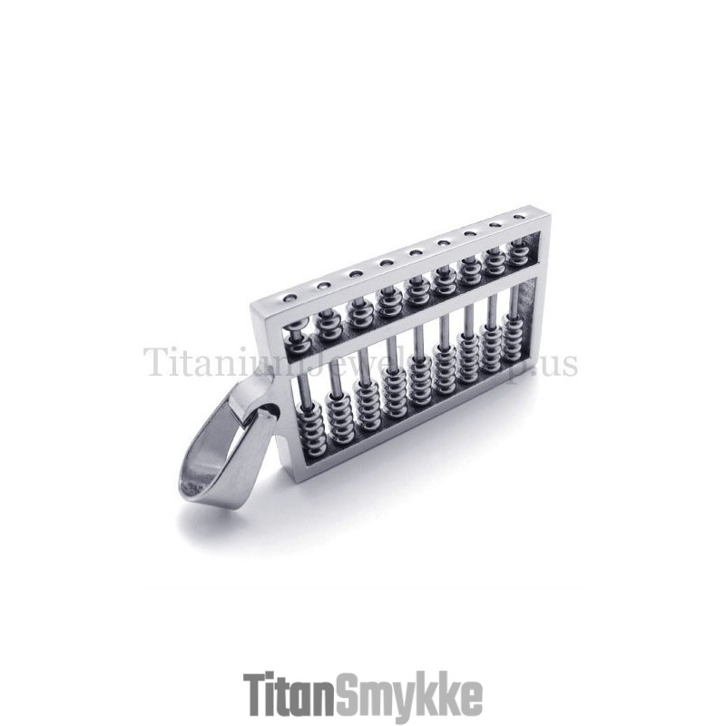 Sølv Abacus Titanium Vedhæng