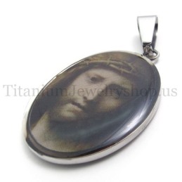 Jesus-Serien Titanium Vedhæng