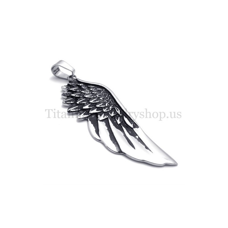 Wings Model Herrevedhæng I Rent Titanium