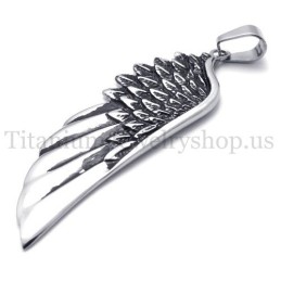 Wings Model Herrevedhæng I Rent Titanium