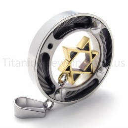 Nyt Hexagram Titanium Vedhæng