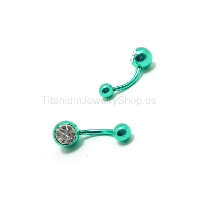 Mini Titaniumindlagte Diamantøreringe