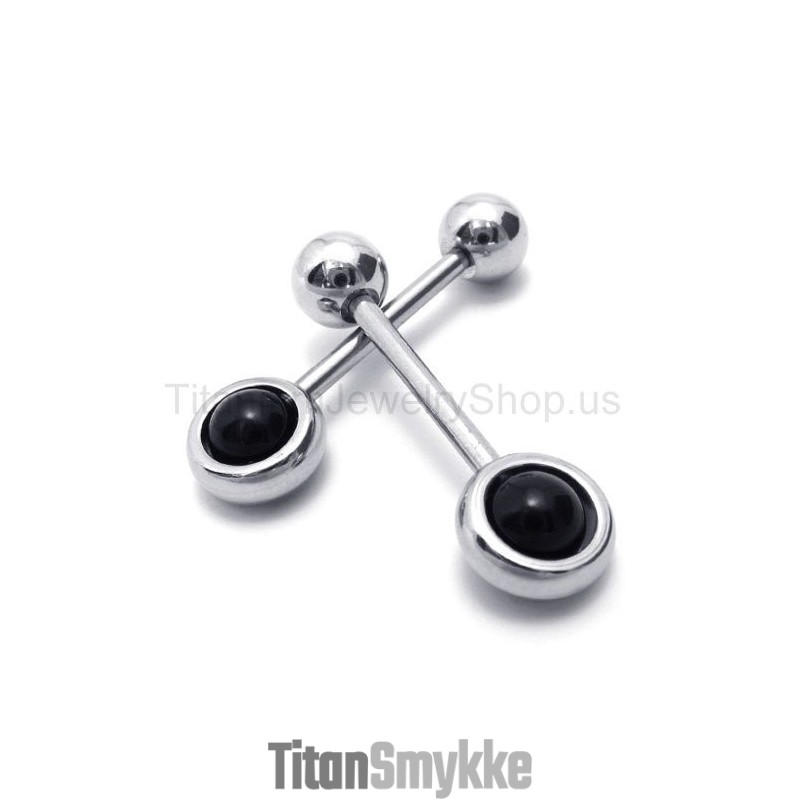 Sølv Magic Stick Titanium Øreringe Sølv Magic Stick Titanium Øreringe