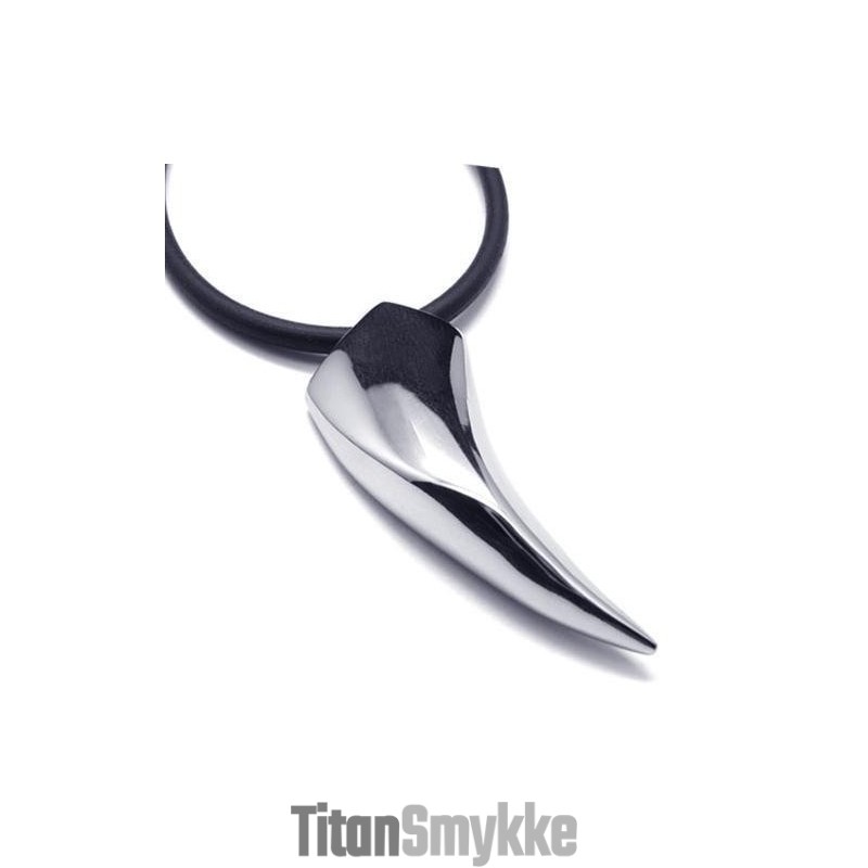 Eksklusivt Poleret Titaniumvedhæng Til Mænd