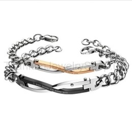 Jeg Blev Født Til At Elske Dig Titanium-Elskerarmbånd