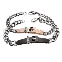Titanium Elskerarmbånd