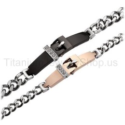 Titanium Elskerarmbånd