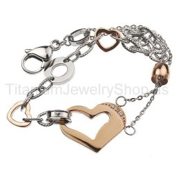 Kærlighed Titanium Armbånd
