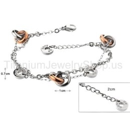 Dame Titanium Armbånd