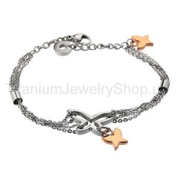 Dame Titanium Armbånd