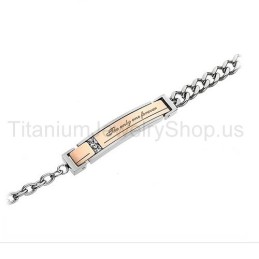 The Only One Forever Titanium Lovers Armbånd