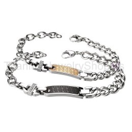 Titanium Elskerarmbånd