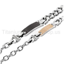 Titanium Elskerarmbånd
