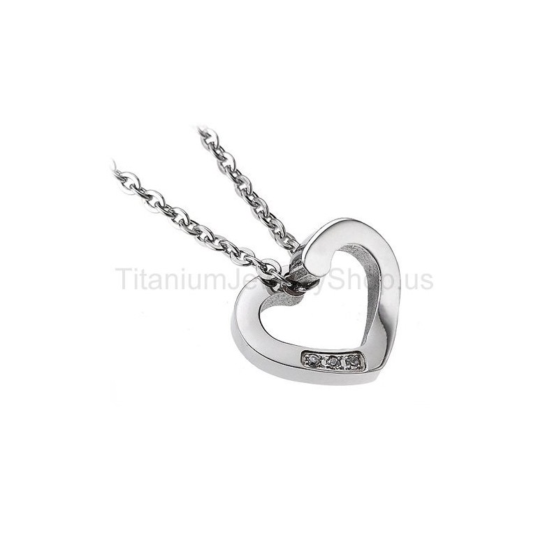 Kærlighed Titanium Vedhæng