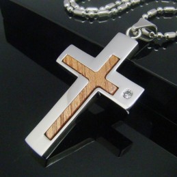 Cool Man Shining Cross Ren Titanium Vedhæng