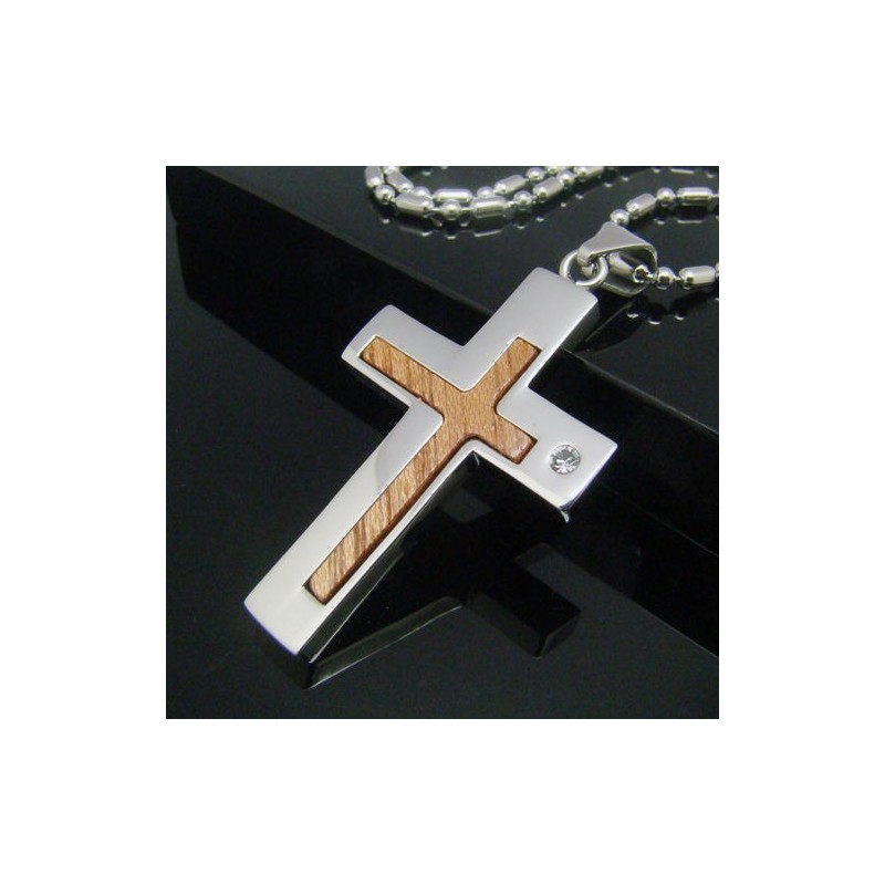 Cool Man Shining Cross Ren Titanium Vedhæng