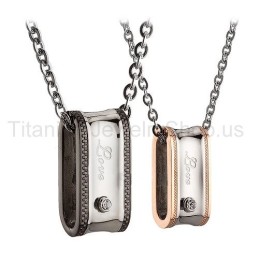 Kærlighed Titanium Lovers Vedhæng