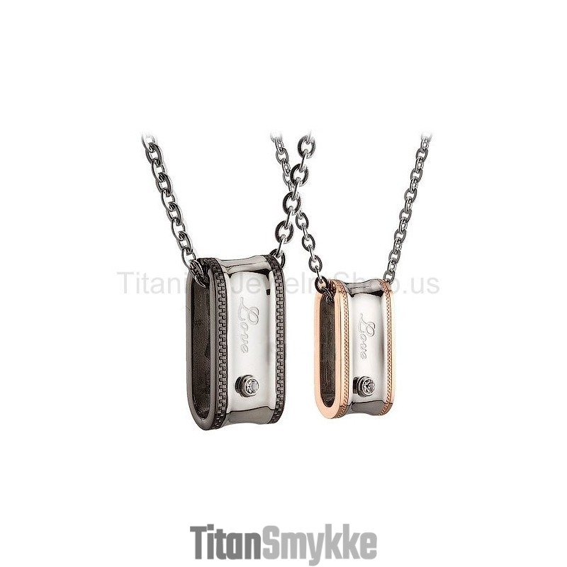 Kærlighed Titanium Lovers Vedhæng