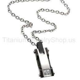 Sort Titanium Vedhæng