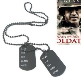 Cool Man Us Soldier Hundemærke Halskæde/Vedhæng