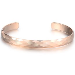 Wolfram Rosaguld Højglans Armring C895