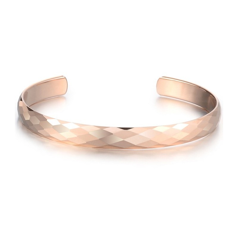 Wolfram Rosaguld Højglans Armring C895