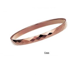 Wolfram Højglanspoleret Rosaguld Armbånd Par Armbånd C889
