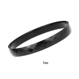 Sort Wolfram Højglans Armbånd C888