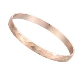 Wolfram Rosaguld Højglans Armring C892