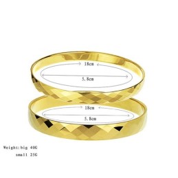 Guld Wolfram Armbånd Med Indviklet, Multifacetteret Design C887