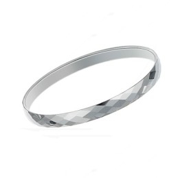Sølv Wolfram Højglanspoleret Pararmbånd C890