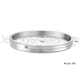 Tatanium "Endless Love" Pararmbånd Med Rhinsten C870