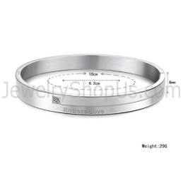 Tatanium "Endless Love" Pararmbånd Med Rhinsten C870