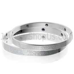 Tatanium Kors Magnetisk Energi Sundhed Par Armbånd C716