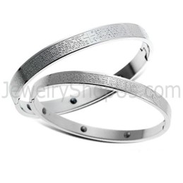 Tatanium Kors Magnetisk Energi Sundhed Par Armbånd C716