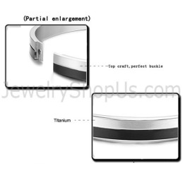 Tatanium Sorte Armbånd Med Par C822