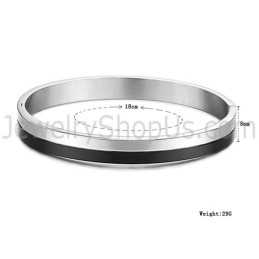 Tatanium Sorte Armbånd Med Par C822
