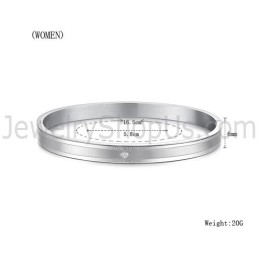 Tatanium "Ture Love Forever" Pararmbånd Med Rhinsten C861