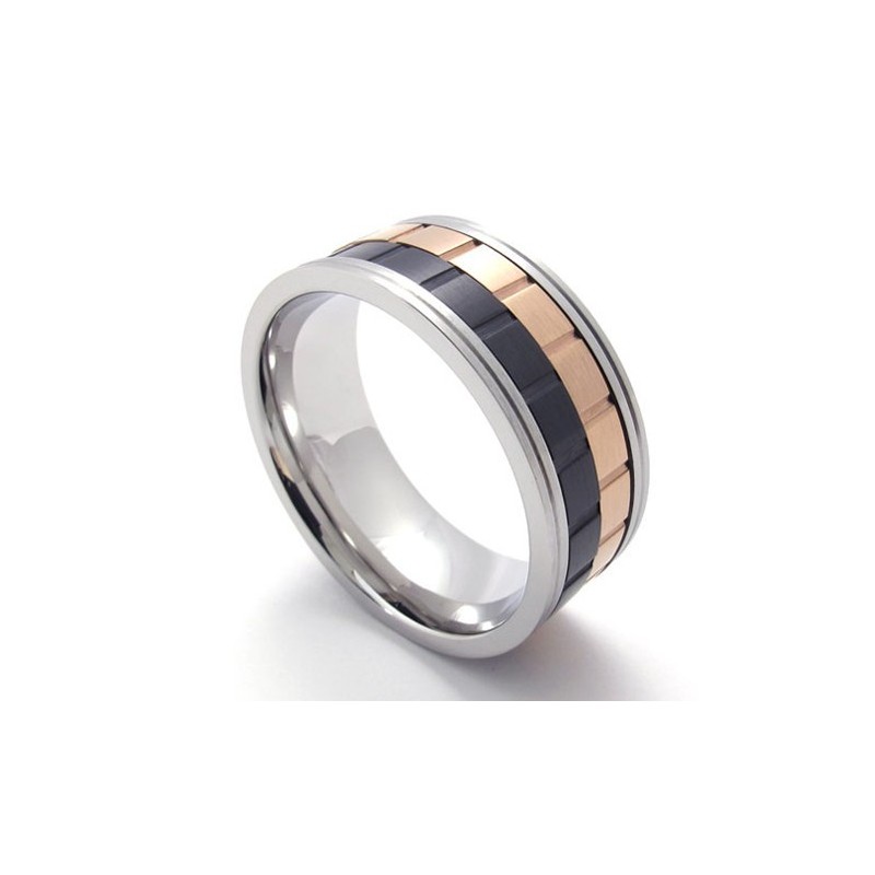 Farvet Titaniumring